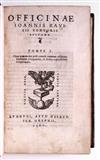 DICTIONARIES  RAVISIUS TEXTOR, JOHANNES. Officinae . . . epitome . . . tomus I[-II].  1560 + Cornucopiae . . . epitome.  1560